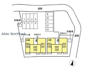 エスポワール（高崎市綿貫町）の物件外観写真